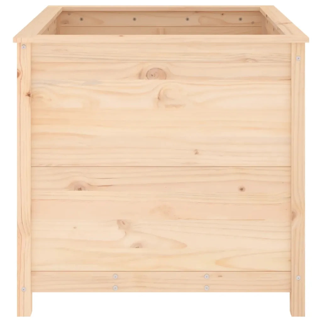 Fioriera da Giardino 82,5x82,5x78 cm in Legno Massello di Pino 825303