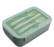 Lunchbox 1400 ml con contenitori - Adatto per adulti e bambini - Non BPA - Resiste al lavaggio in lavastoviglie - Incluso set di utensili - Bento Box