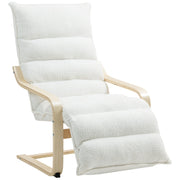 Poltrona in legno di betulla ¨C zephmum ¨C bianco