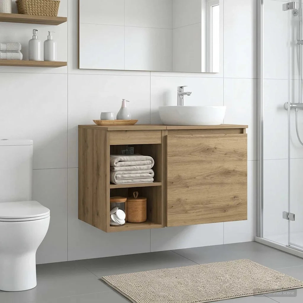 Armadio Bagno In-between Rovere Artigianale 30 x 35 x 50 cm 890341