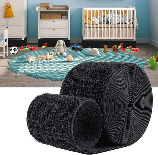 Blocco di Giocattolo in PVC - Adatto per Bambini e Animali Domestici - Paracarro Adattabile - Posizionamento Sotto il Divano e i Mobili - 3 m di Lunghezza