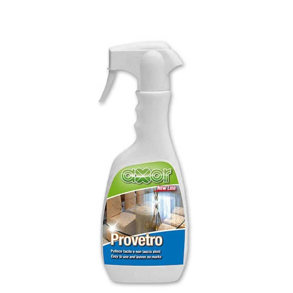 DETERGENTE VETRI E SPECCHI 500ML AXOR PROVETRO ALCOOL ANTIALONI - UNIVERSALE