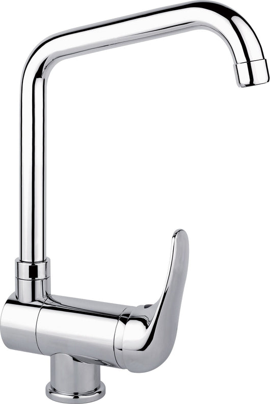 Rubinetto Cucina Miscelatore Monocomando Apell APG1111CR Sottofinestra Cromato