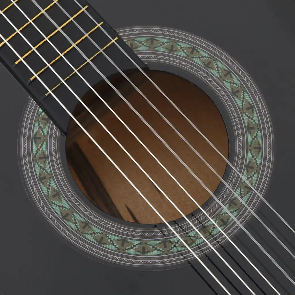 Chitarra Classica per Principianti e Bambini Nera 3/4 36" CFW7474811