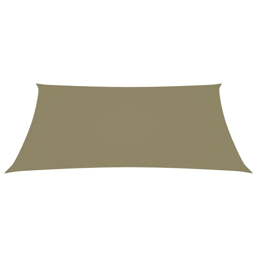 Vela ombreggiante/ombrellone rettangolare in tessuto Oxford 2,5 x 4 m beige 02_0009564