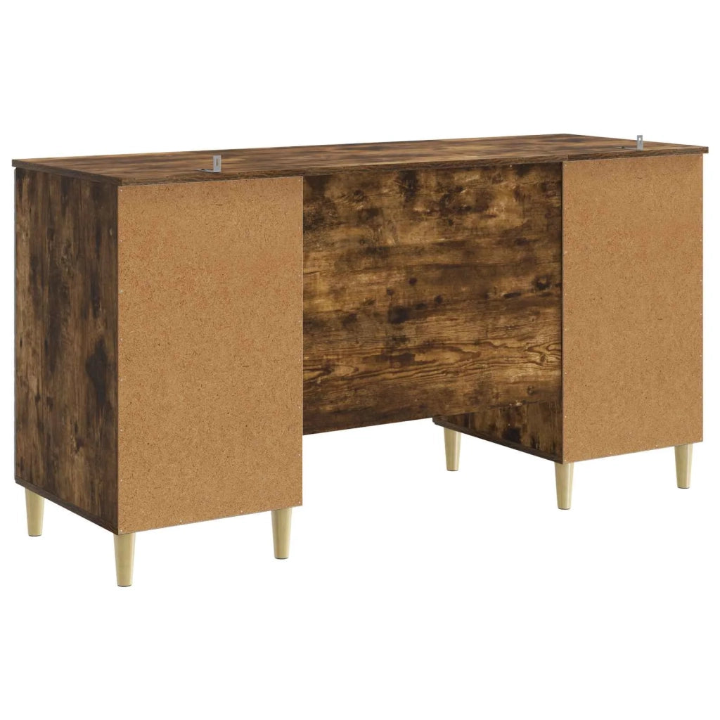 Scrivania Rovere Fumo 142,5 x 50 x 75 cm Legno ingegnerizzato 3414617
