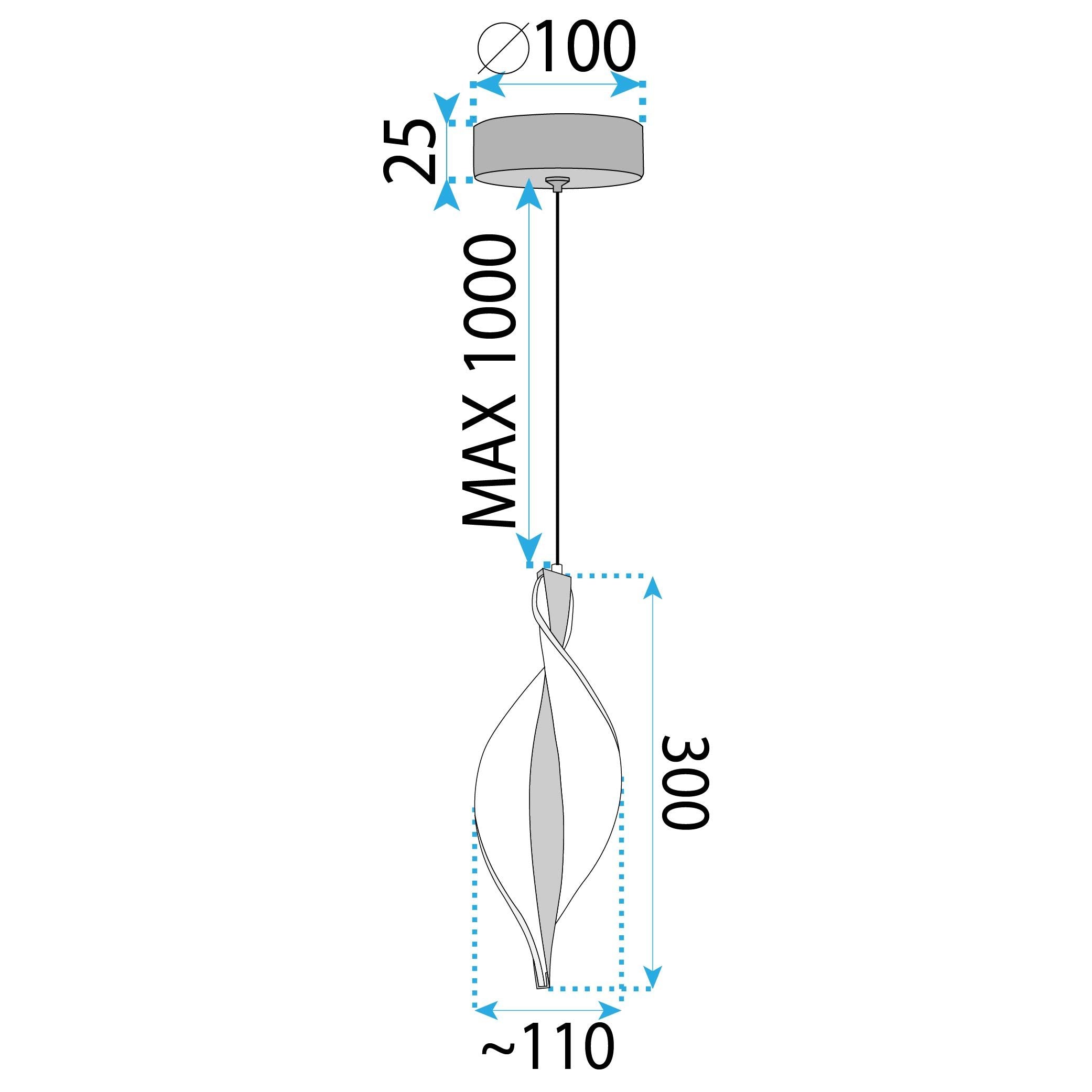 Lampada Led G120-cp Gold