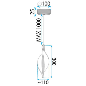 Lampada Led G120-cp Gold