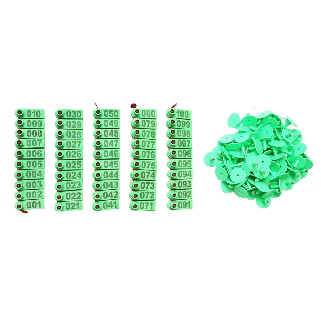 100 Marchi Auricolari Per Bestiame Set Marchi Auricolari In Plastica Per Bestiame per ovini