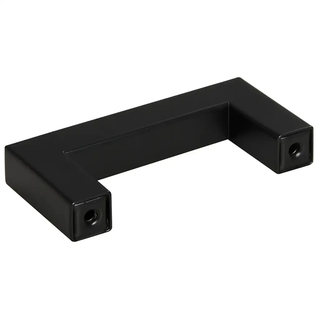 Maniglie per Mobili 10 pz Nere 64mm in Acciaio Inox CFW2228516