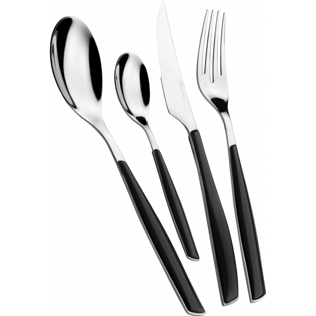 GLAMOUR, Posate Set 24 Pz, Scatola Window, Casa Bugatti