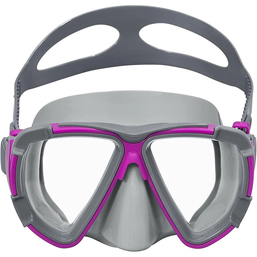 Trade Shop - Maschera Subacquea Blackstripe 14+anni Per Piscina Mare 3 Colori Assortiti 22052 -