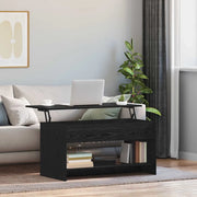 Tavolino da salotto Rovere Nero 80 x 50,5 x 41,5 cm 879452