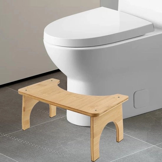 Ergonomica Naturale con Piastra Antiscivolo per Migliorare l'Esperienza e il Comfort al Bagno, Ideale contro la Costipazione e l'Inappetenza