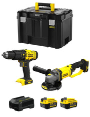 STANLEY FatMax Kit SVK213 (SFMCD711 + SFMCG400 + 2 x 4,0 Ah + Caricabatteria + TSTAK VI)
