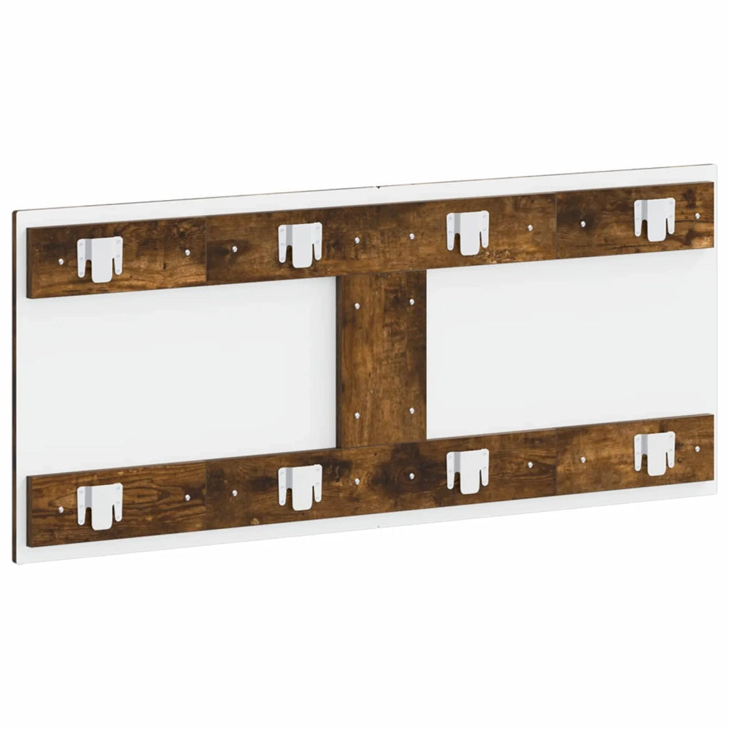 Testiera da Muro UTRECHT Rovere Fumo Legno ingegnerizzato 897850