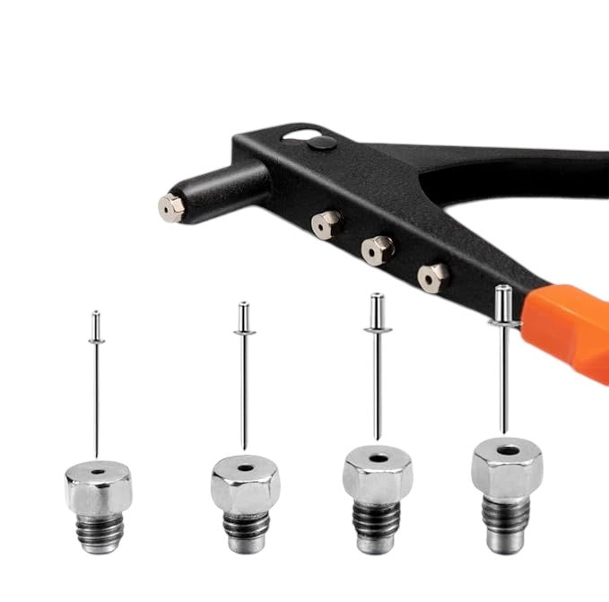 Pistola Rivettatrice Manuale 4 in 1 Pistola Per Rivetti 2.4mm 3.2mm 4.0mm 4.8mm