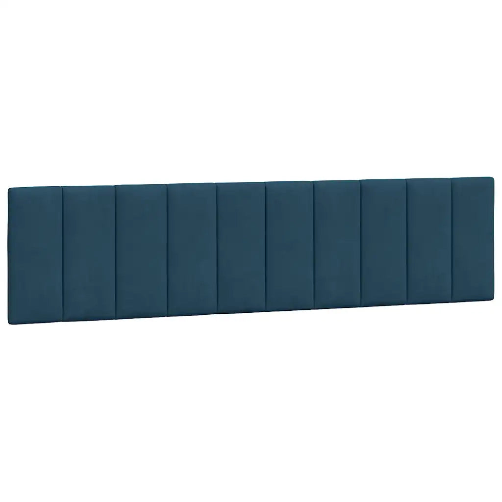 Cuscino Testiera Hanko Blu 200 cm in Velluto CFW4660771