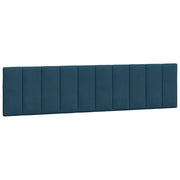 Cuscino Testiera Hanko Blu 200 cm in Velluto CFW4660771