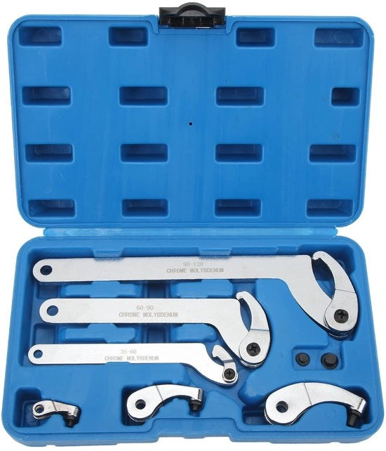 Set di chiavi a H a modulare - Chiave a H adattabile - Facilita il lavoro - Resistente alla deformazione - Per la riparazione di Dirt Bike e Auto - Incluso chiodo a H