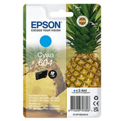 Epson 604 cartuccia d'inchiostro 1 pz Originale Resa standard Ciano
