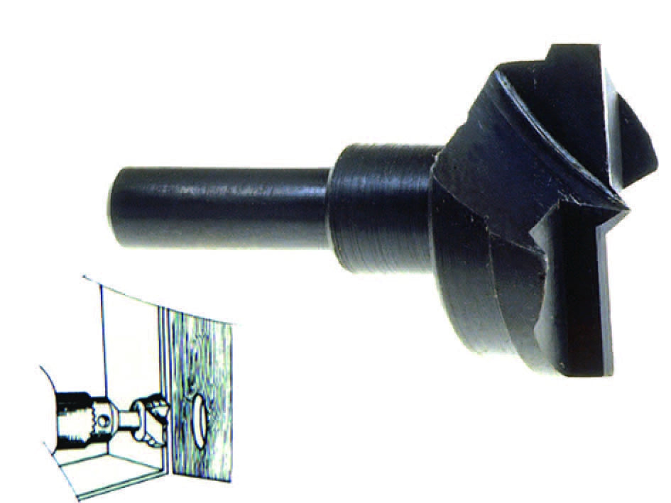 FRESA PER CERNIERE- - ø mm.38 PG 383.00 - 1 blister PG