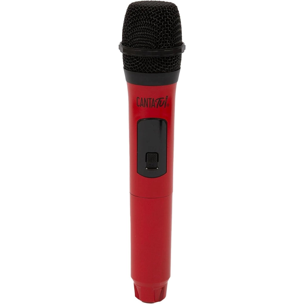 Microfono Wireless per Canta Tu Karaoke PRO Colore Rosso Perfetto per i Duetti