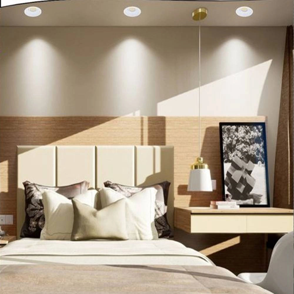 Trade Shop - Porta Faretto Incasso Per Faretto Tondo Gu10 Orientabile Per Controsoffitto P13 -