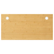 Piano Scrivania 100x50x4 cm in Bambù 352762
