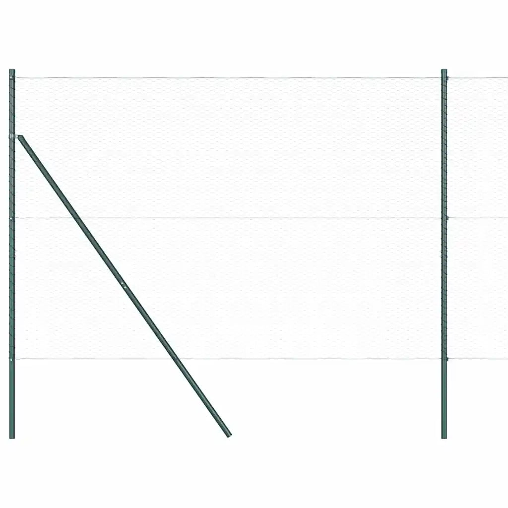 Palo della recinzione Grigio 100 x 1,5 m (rete da 25 mm)
