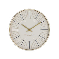 Orologio da Parete  Ø30x4,5 cm in Plastica Whatever Bianco