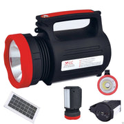 Trade Shop - Kit Per Energia Solare Pannello Torcia Batteria Lampada Lampadina Led Usb -