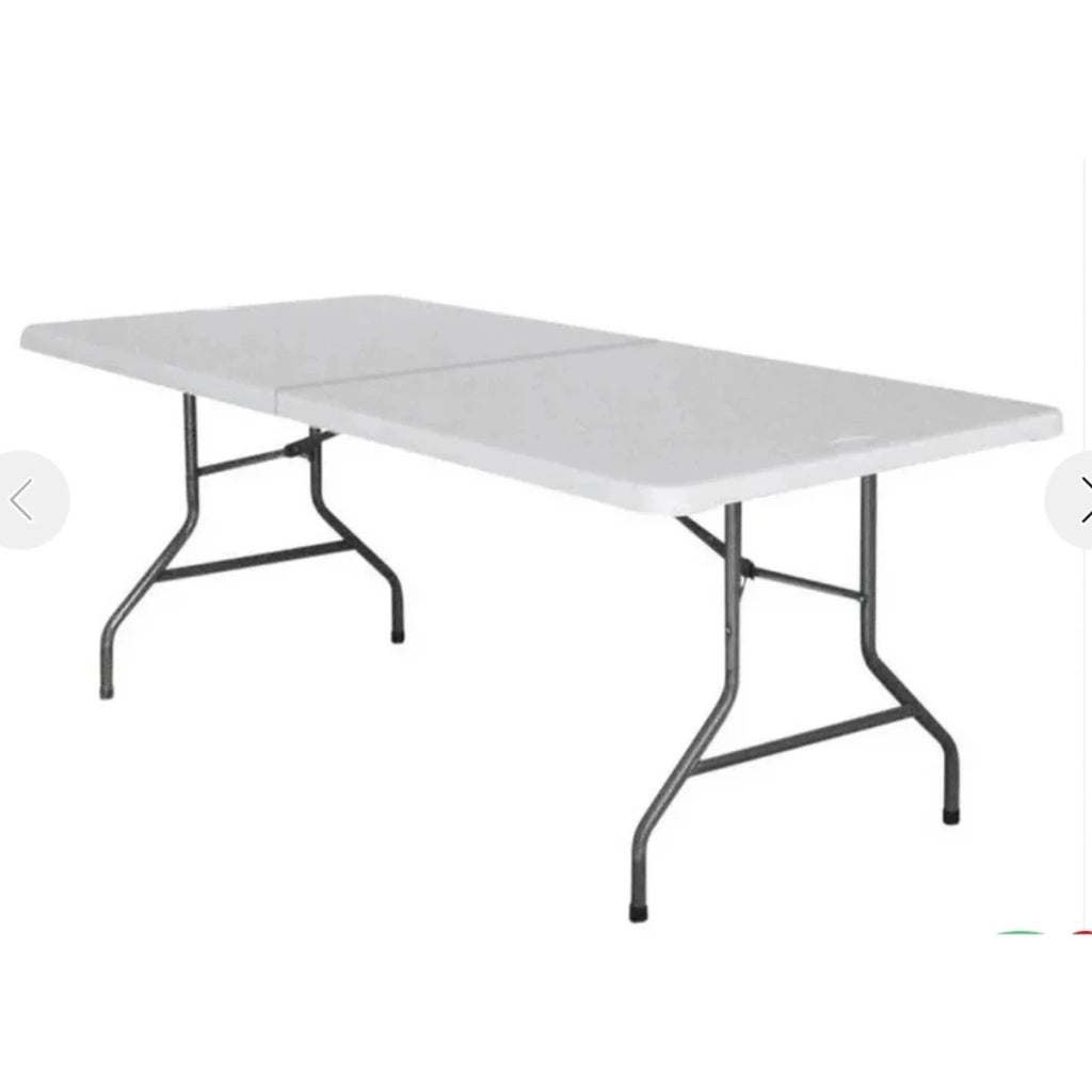 TAVOLO RETTANGOLARE PIEGHEVOLE 180 x 70 x 74 cm