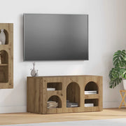 Mobile TV ELST 80 x 35 x 40 cm Rovere artigianale 891283