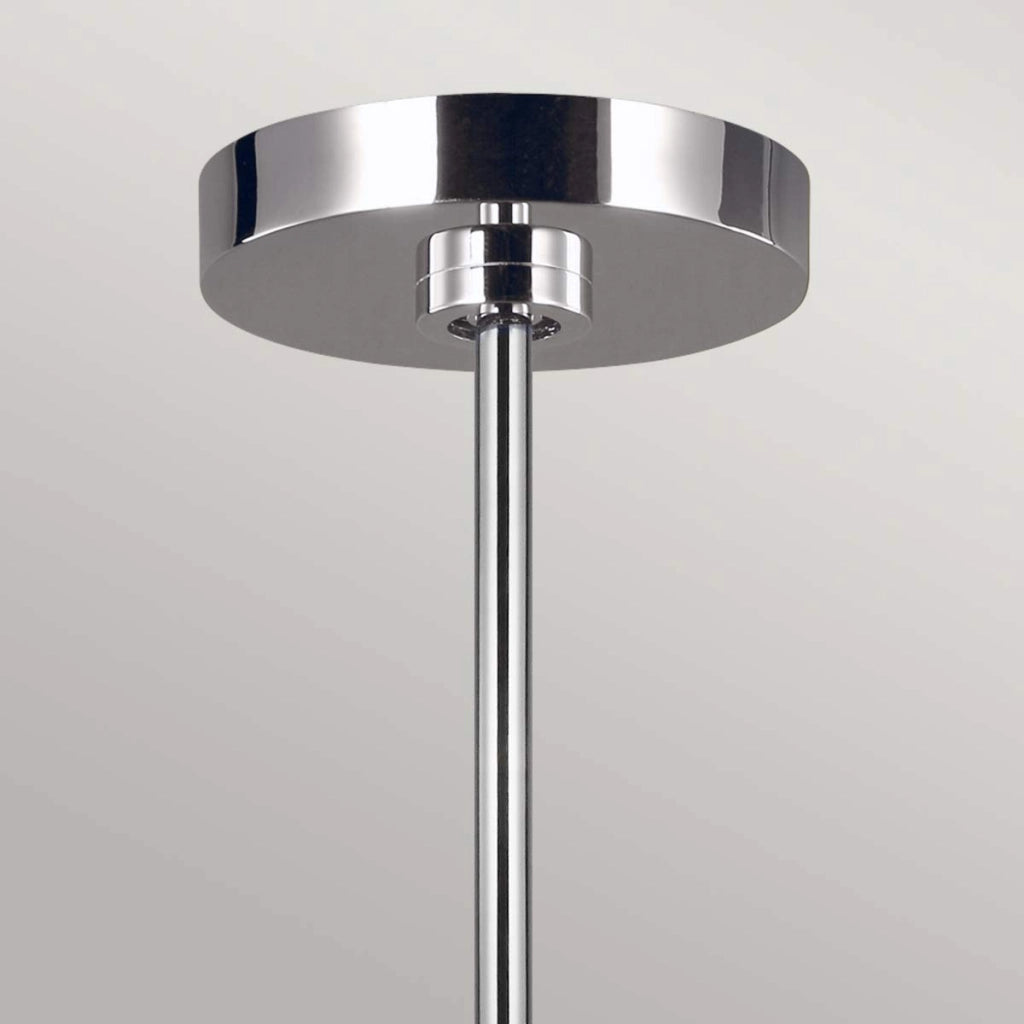 Lampadario moderno Jax nichel lucido 10xG9 LED Feiss