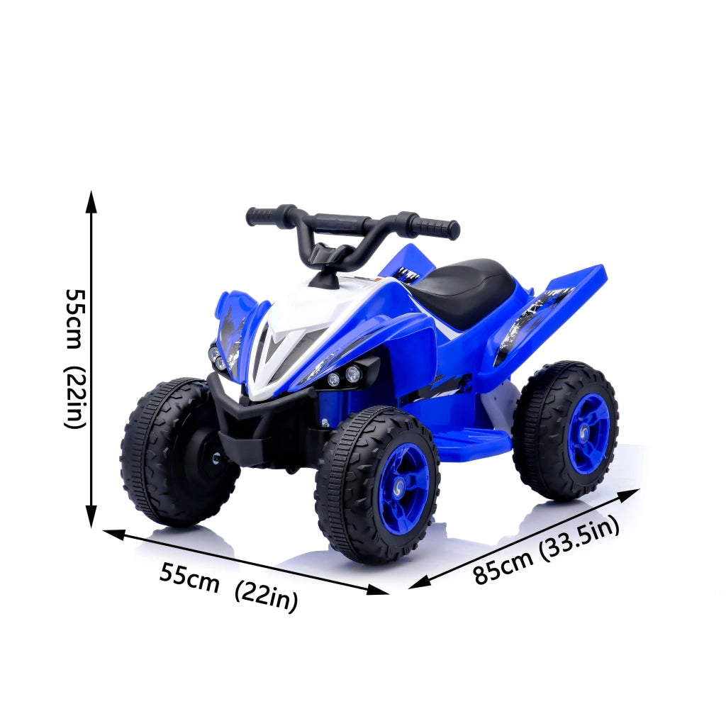 Auto Bambini Elettrica ATV ¨C zephmum ¨C LED, 2 Velocita', Batteria Ricaricabile