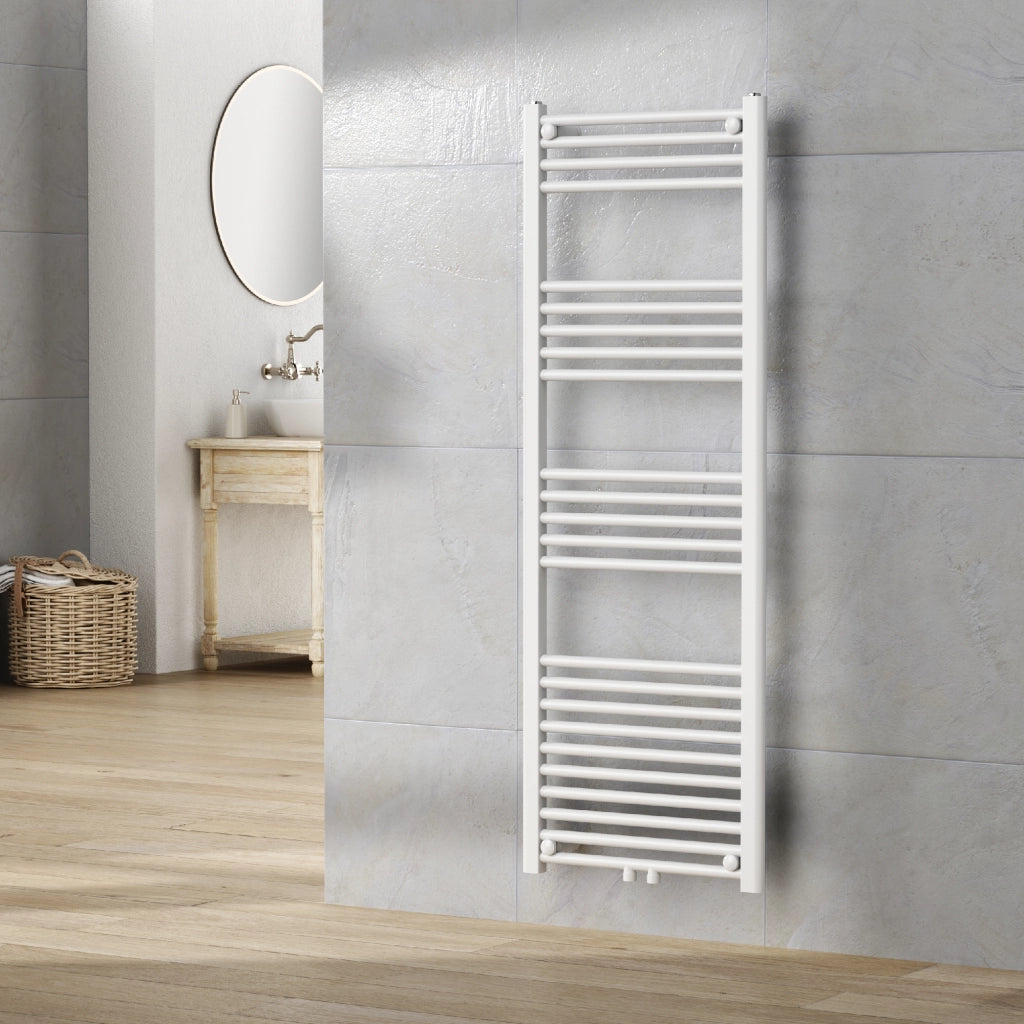 Scaldasalviette da Parete Voss 140 x 50 cm Bianco [neu.haus]