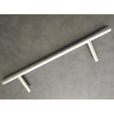MANIGLIONE INOX INCLINATO 'ARIZONA' Ø 30x500 mm, Inter. 350 mm - Col. Inox satinato - 2 pezzi- FIMET MANIGLIE