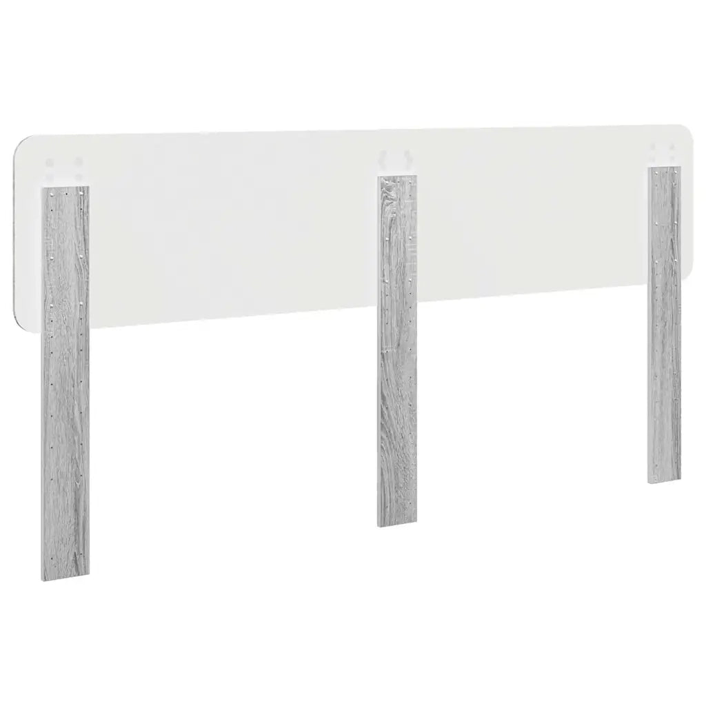 Testiera-Testata-Testiera Decorativa Grigio Sonoma 180 cm Legno multistrato 862982