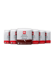 Illy capsule caffè iperespresso tostato classico rosso, 5 confezioni da 18 capsule classica + 1 guatemala, totale 108 capsule