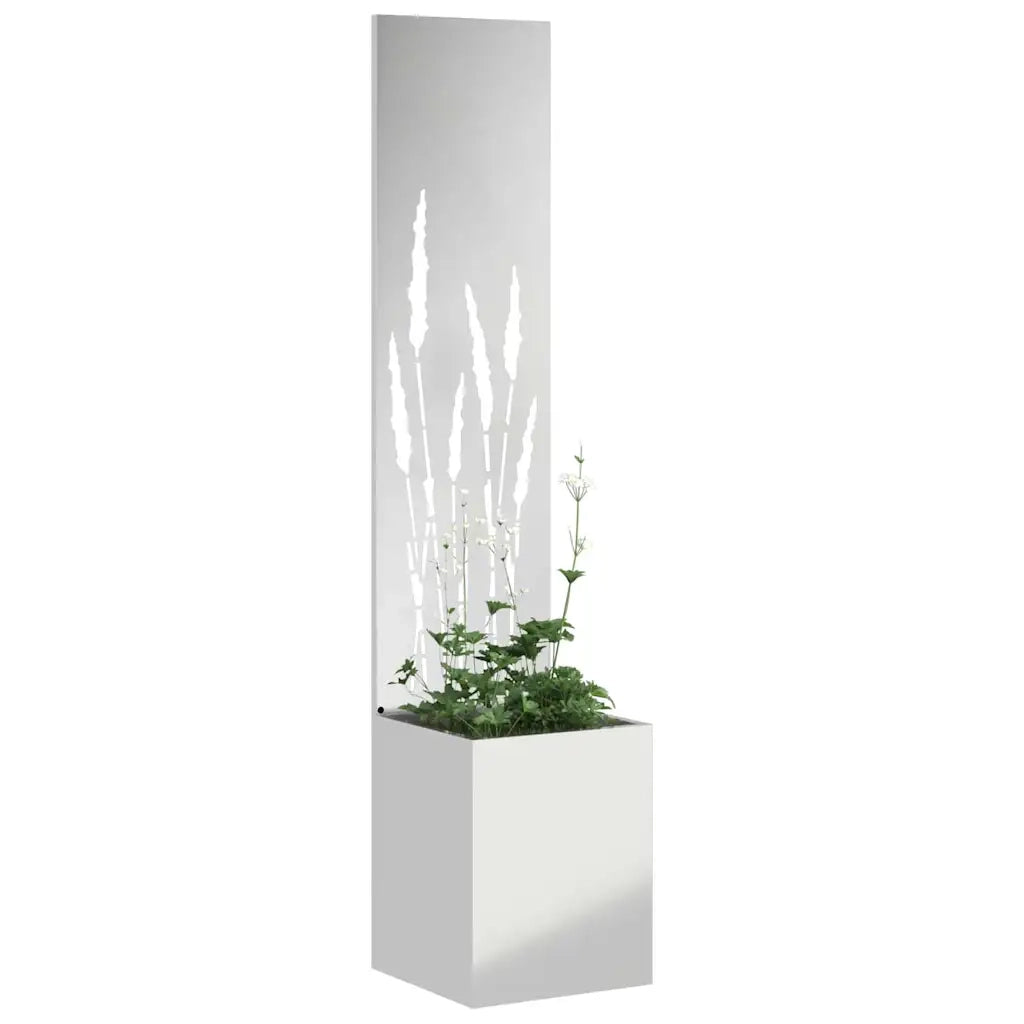 Schermo per privacy in giardino Traforo Argento 32 x 150 cm 876397