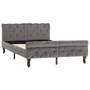 Giroletto Grigio in Velluto 120x200 cm 288559