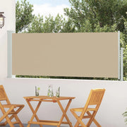 Tenda laterale retrattile-Tenda parasole per balcone Beige 300 x 100 cm Poliestere