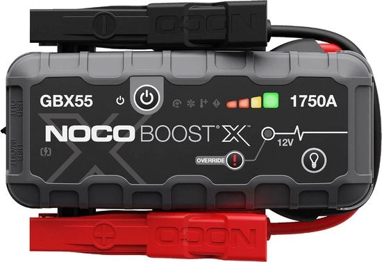 Kit di Avvio Portatile 1750A 12V Ultra Sicuro, Pacchetto di Avvio, Booster di Avvio, Ricaricatore USB-C Powerbank e Cavo di Avvio per Motore a Benzina da 7,5L o Motore a Gasolio da 5,0L