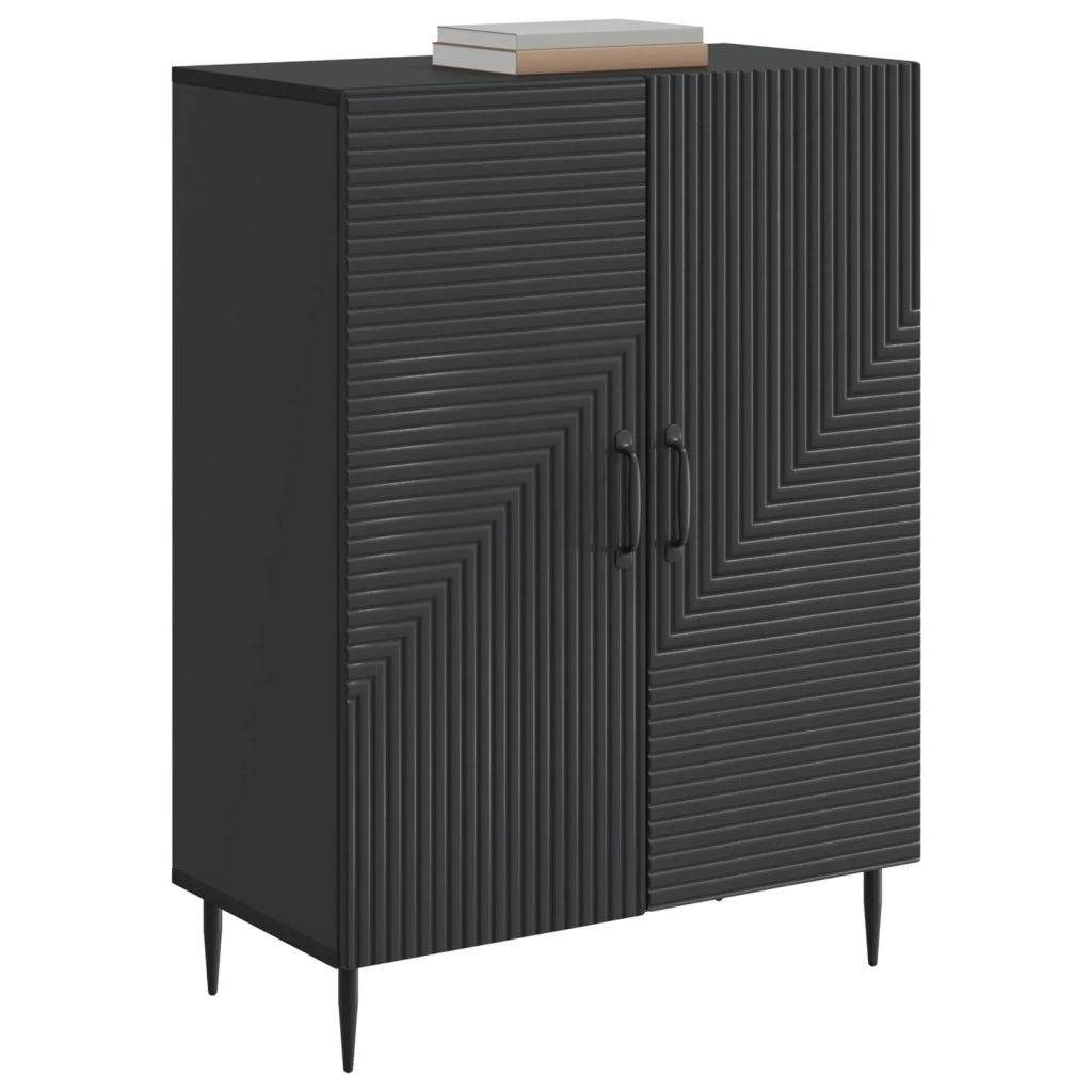 Credenza Nero 66 x 34,5 x 89,5 cm Legno ingegnerizzato 894816