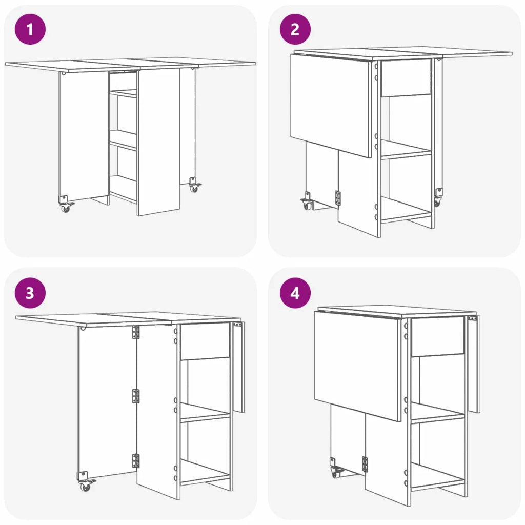 Tavolo da Pranzo 115 x 70 x 75 cm Legno ingegnerizzato