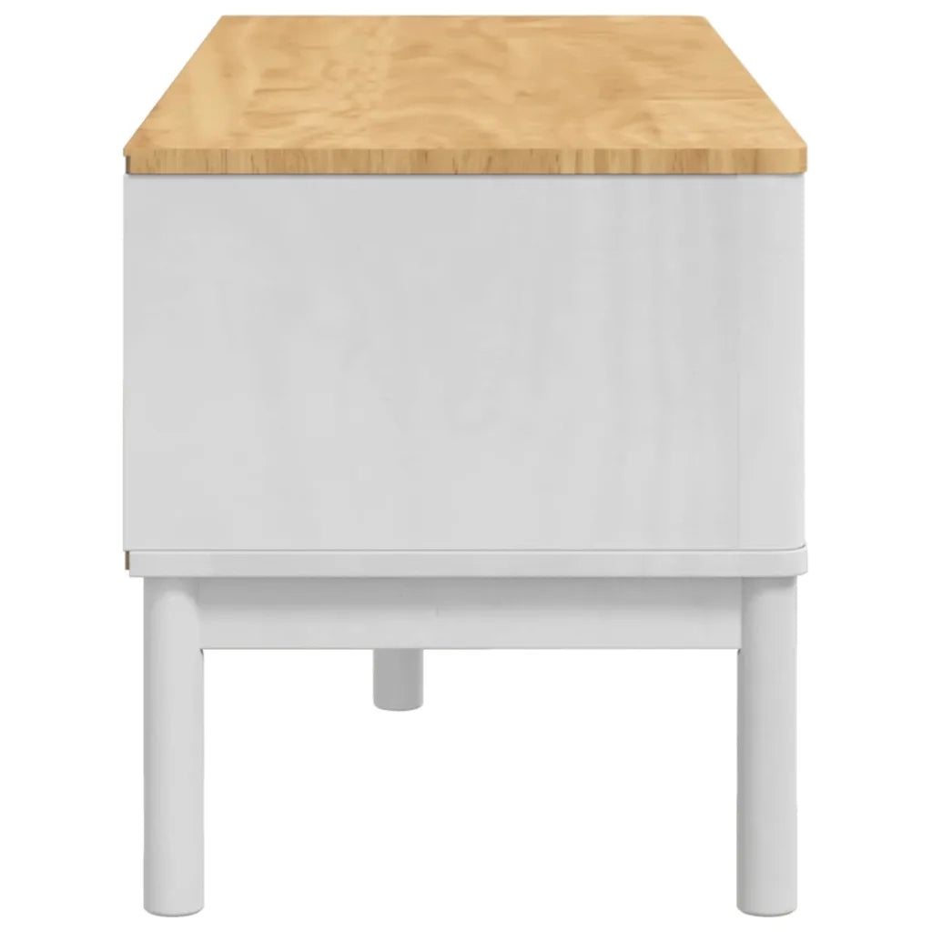 Panchina per corridoio FLORO Bianco 115 x 40 x 45 cm