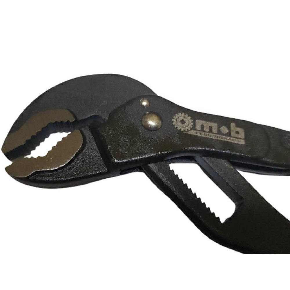 Trade Shop - Chiave 240 Mm A Becco Auto Regolabile Pinze Gira Tubo Dadi Regolazione -