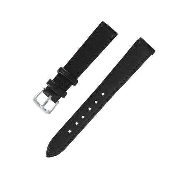 Cintura orologio in pelle PU - Universale cintura orologio - Pezzo di ricambio accessorio - 14 mm - Ideale per il comfort - Duraturo e impermeabile