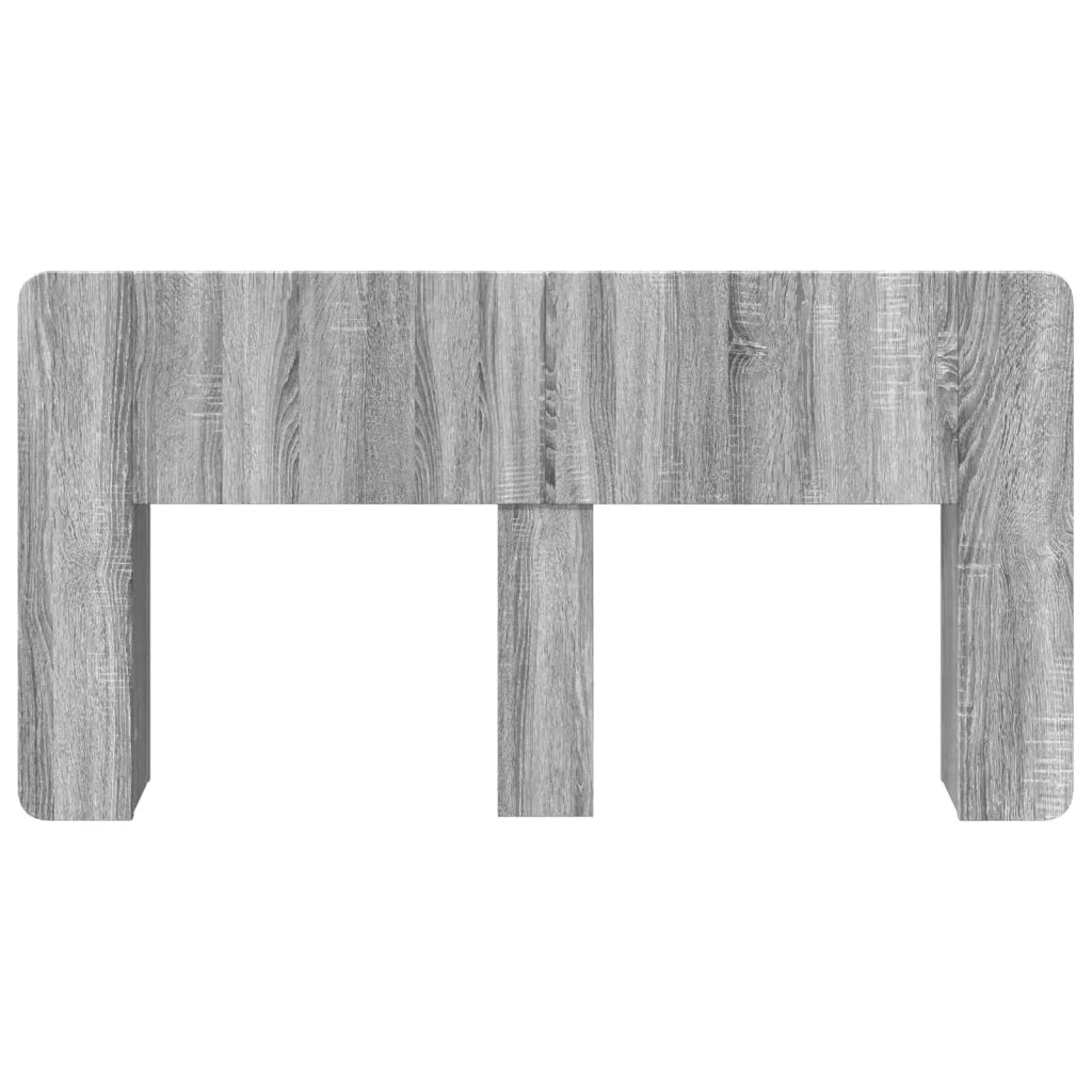 Testata del letto Grigio Sonoma Legno ingegnerizzato